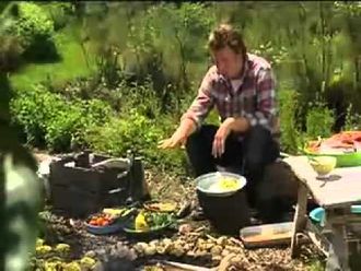 Tasty prawns on the BBQ: Jamie Oliver
