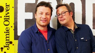 Hearty sausage & prune casserole: Jamie Oliver & Hugh