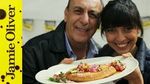 Mushroom Milanese with criollo salsa: Gennaro Contaldo & Felicitas