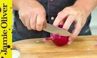 How to chop an onion: Jamie Oliver