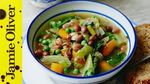 Chunky vegetable soup: Jools Oliver