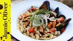 Seafood pasta with cannellini beans: Gennaro Contaldo