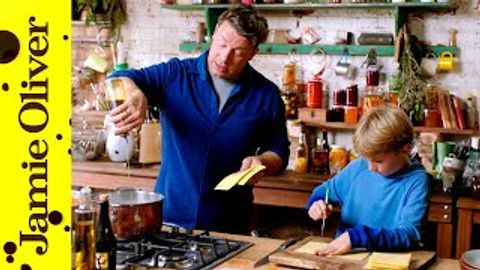 A very British Bolognese: Jamie Oliver