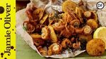Crispy fried squid: Jamie Oliver