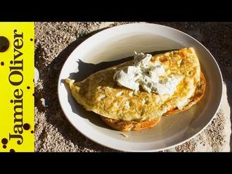 Chorizo omelette: Tom Reader