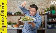 Warm sprout &#038; spinach salad: Jamie Oliver