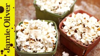 Spiced Christmas popcorn: Jamie Oliver & Gennaro Contaldo