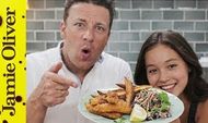 Homemade chicken nuggets: Jamie Oliver &#038; Amber Kelley