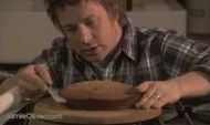 How to cut a cake in half: Jamie Oliver