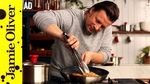 Golden chicken with minty veg: Jamie Oliver