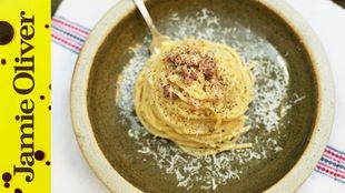 Gennaro's easy spaghetti carbonara