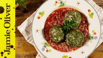 Italian dumplings with spinach &#038; ham: Danny McCubbin