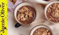 Chocolate amaretto pudding: Gennaro Contaldo