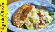 Easy bacon and cabbage pie with mustard &#038; puff pastry: Donal Skehan