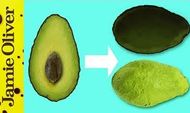 How to de-skin an avocado: Jamie Oliver