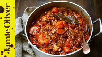 Easy slow-cooked beef stew: Jamie Oliver