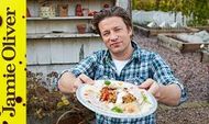 Charred veg salad: Jamie Oliver