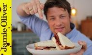 Breakfast bacon sandwich: Jamie Oliver