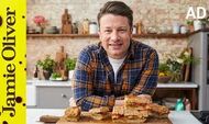 Veg stuffed focaccia: Jamie Oliver