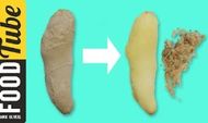 How to peel ginger: Jamie Oliver