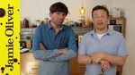 Fantastic cheesy pasta: Jamie Oliver & Alex James