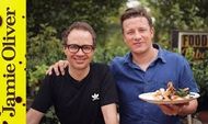 Tray baked crispy trout: Jamie Oliver &#038; Tobie Puttock