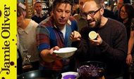 Green eggs party trick: Jamie Oliver &#038; VSAUCE