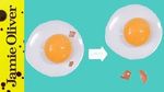 How to remove broken egg shell: Jamie Oliver